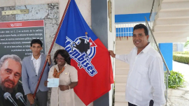Recibe Universidad de Oriente Orden "Al Mérito Deportivo" entregado por el Presidente de la República Miguel Diaz-Canel Bermúdez