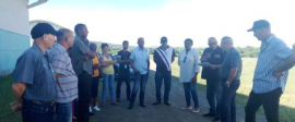 Chequean autoridades provinciales programas agrícolas y sociales en San Luis