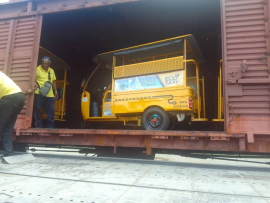 Llegan a Santiago triciclos eléctricos para transportación de pasajeros