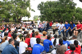 Díaz-Canel en Baraguá, otro encuentro con la historia (+Fotos)