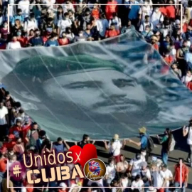 Unidos por Cuba, siempre venceremos