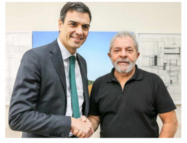 Presidente de Gobierno español declara su apoyo a Lula