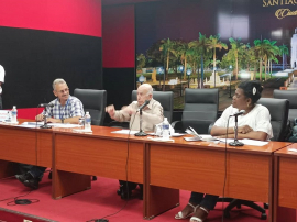 Chequea Ramón Machado Ventura programas agropecuarios en Santiago de Cuba