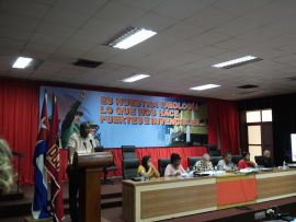 En Santiago de Cuba, listos para la fiesta sindical