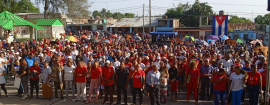 San Luis celebró el acto municipal por el 70 aniversario del  Moncada