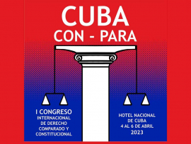 Sesiona en Cuba I Congreso internacional de derecho comparado