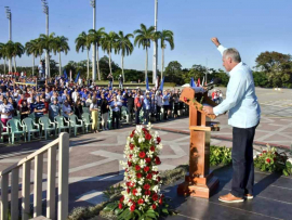 Destaca presidente de Cuba figura de Ernesto Che Guevara