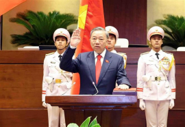 Saluda Díaz-Canel elección de nuevo presidente de Vietnam