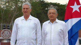 Presidente cubano envía mensaje de felicitación por honomástico de su par mexicano
