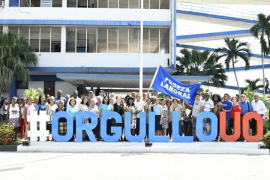 Colectivo universitario recibe Bandera Proeza Laboral