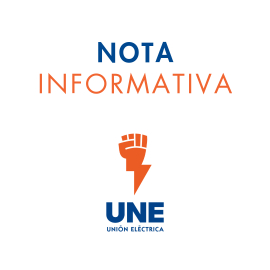 Nota Informativa: Estado del Sistema Eléctrico Nacional