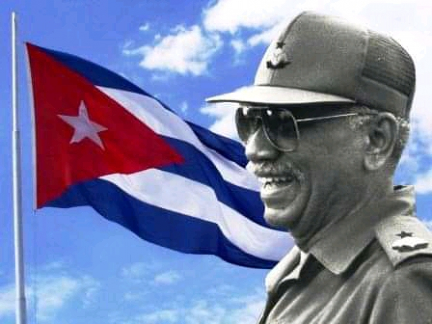 Homenaje al Comandante Almeida en Santiago de Cuba