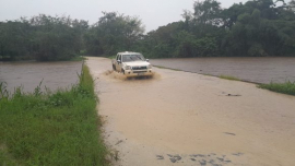 Lluvias intensas provocan inundaciones en localidades del centro y oriente de Cuba