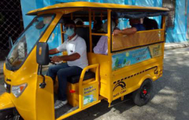 Se extiende el uso de vehículos eléctricos en el transporte público en Santiago de Cuba