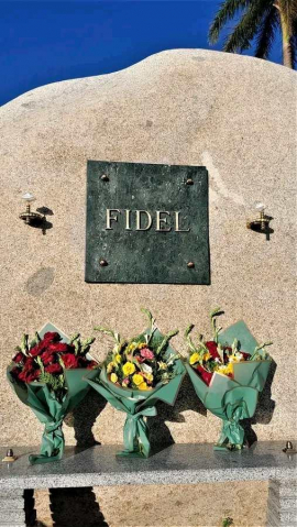 El homenaje a Fidel no faltó en Santiago de Cuba