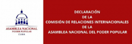 Cuba rechazó resolución injerencista del Parlamento Europeo