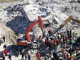 Reconoce OMS magnitud de terremotos en Türkiye y Siria