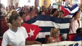 Trabajadores palmeros comprometidos con el desfile proletario