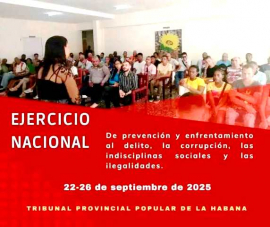 Inicia en Santiago de Cuba el IV Ejercicio Nacional de Prevención y Enfrentamiento al Delito