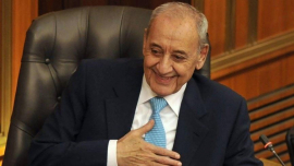 Presidente del parlamento aboga por la unidad para salvar a Líbano