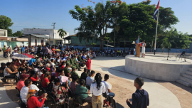 Celebran en Santiago de Cuba aniversario de la Federación de Mujeres Cubanas