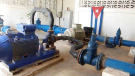 Avanzan acciones para mejorar el servicio de abasto de agua en Songo-La Maya
