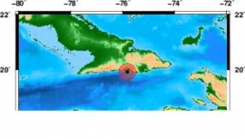 Sismos perceptibles en Santiago de Cuba