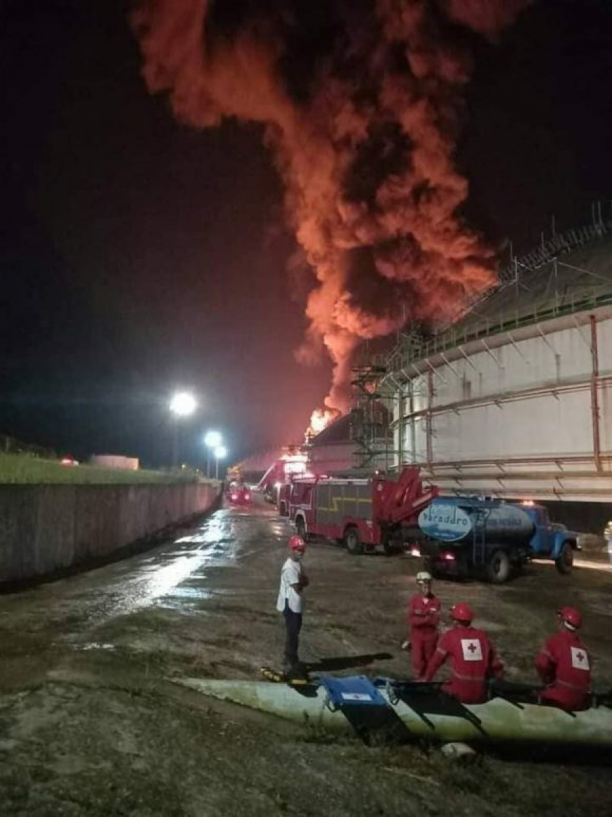 Se extiende incendio de grandes proporciones en Matanzas, con decenas de lesionados (+ Fotos y Vídeos)
