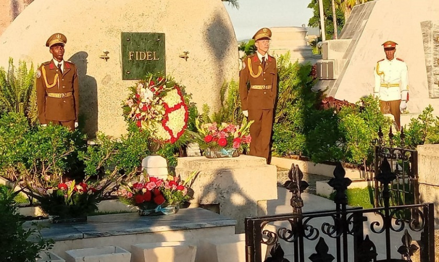 El tributo eterno a Fidel en Santiago de Cuba (+ Fotos)