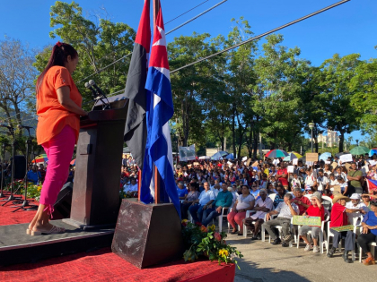 Celebran 66 aniversario de la liberación de El Cobre