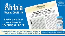Vacuna Abdala de Cuba es segura, eficaz y termoestable