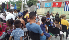 Desde el barrio en lucha abierta contra las drogas